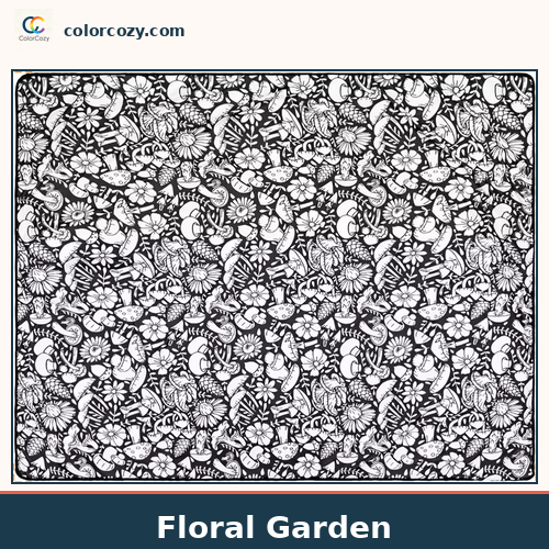 ColorCozy DIY Colouring Blanket