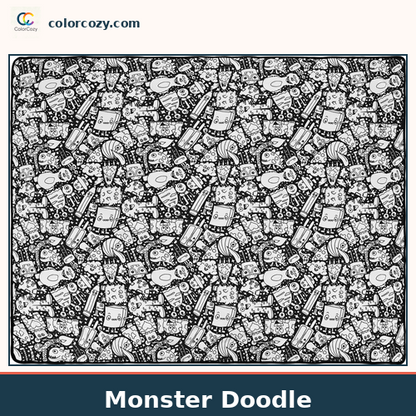 ColorCozy DIY Colouring Blanket