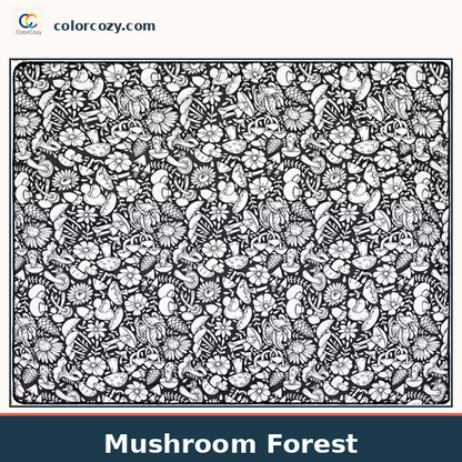 ColorCozy DIY Colouring Blanket