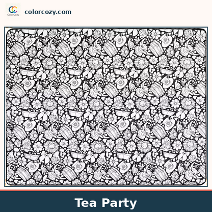 ColorCozy DIY Colouring Blanket