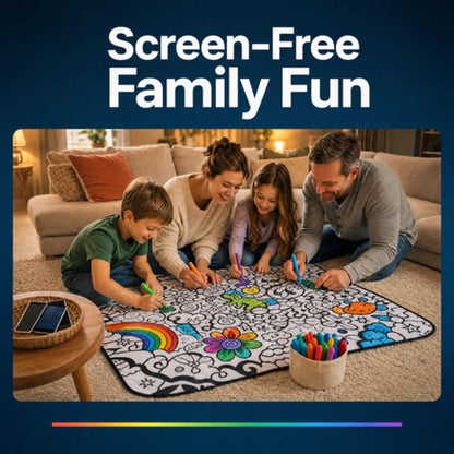 ColorCozy DIY Colouring Blanket