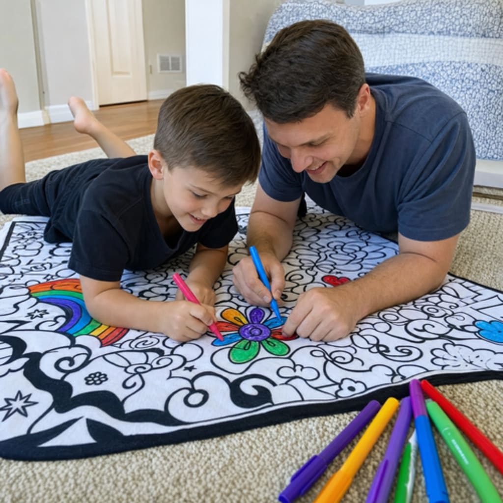 ColorCozy DIY Colouring Blanket