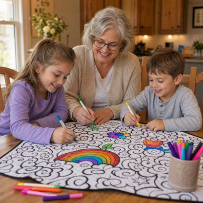 ColorCozy DIY Colouring Blanket