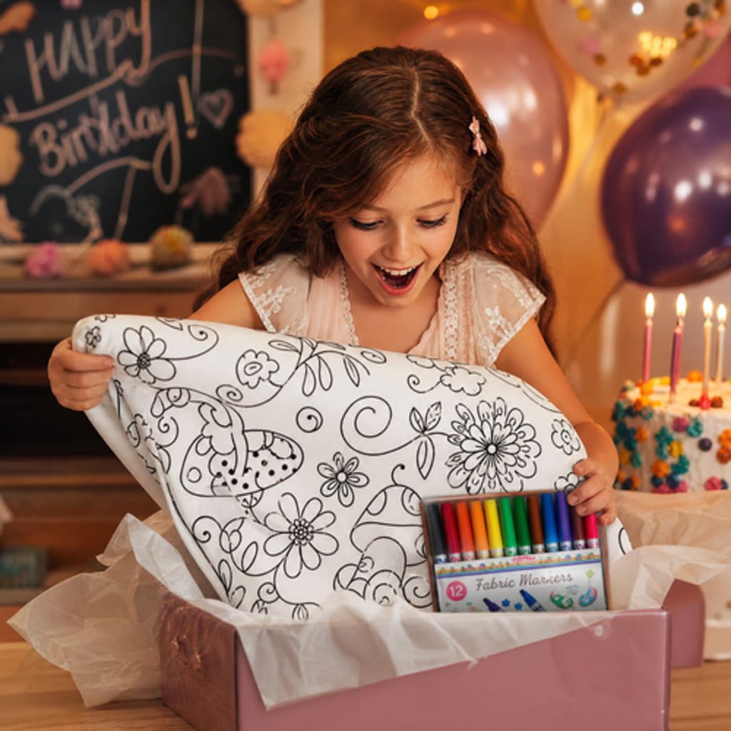 ColorCozy DIY Colouring Blanket