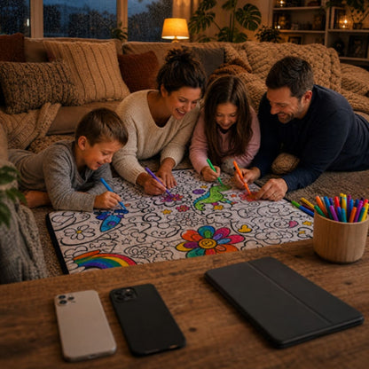 ColorCozy DIY Colouring Blanket